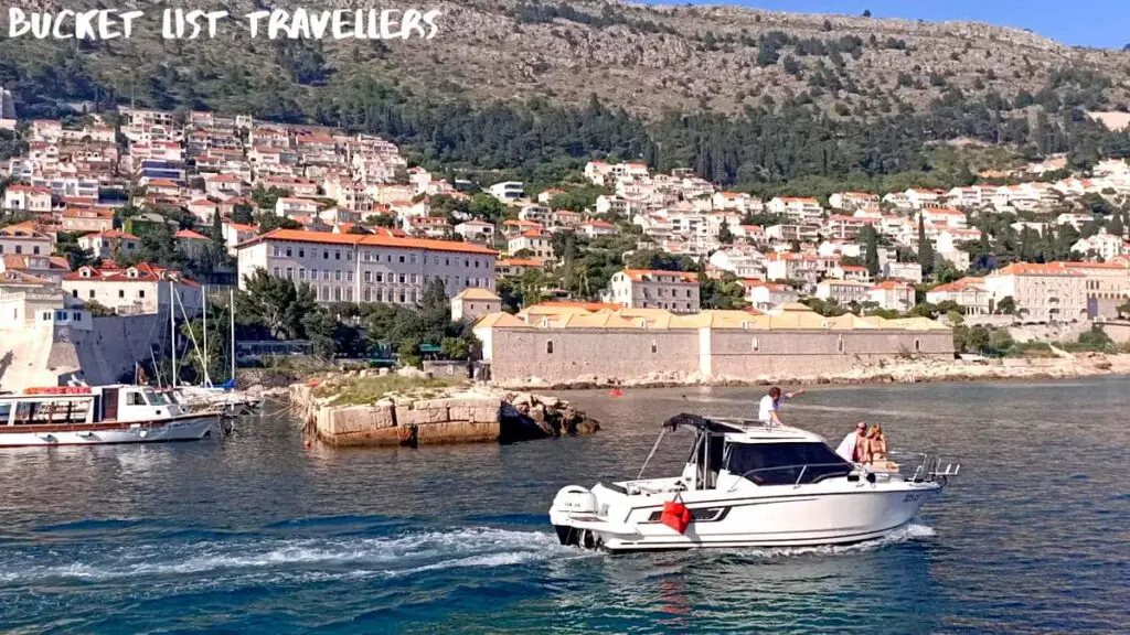 The Old Port Dubrovnik Croatia, Speedboat