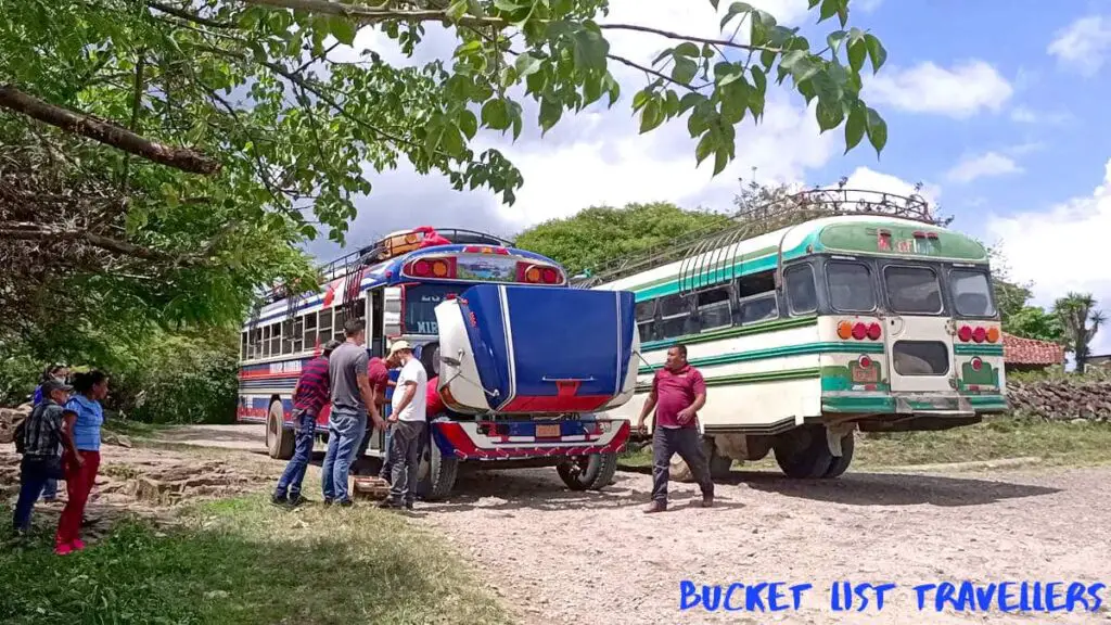 Bus from La Rampla to Esteli Nicaragua
