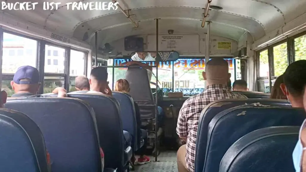 Bus Managua Nicaragua