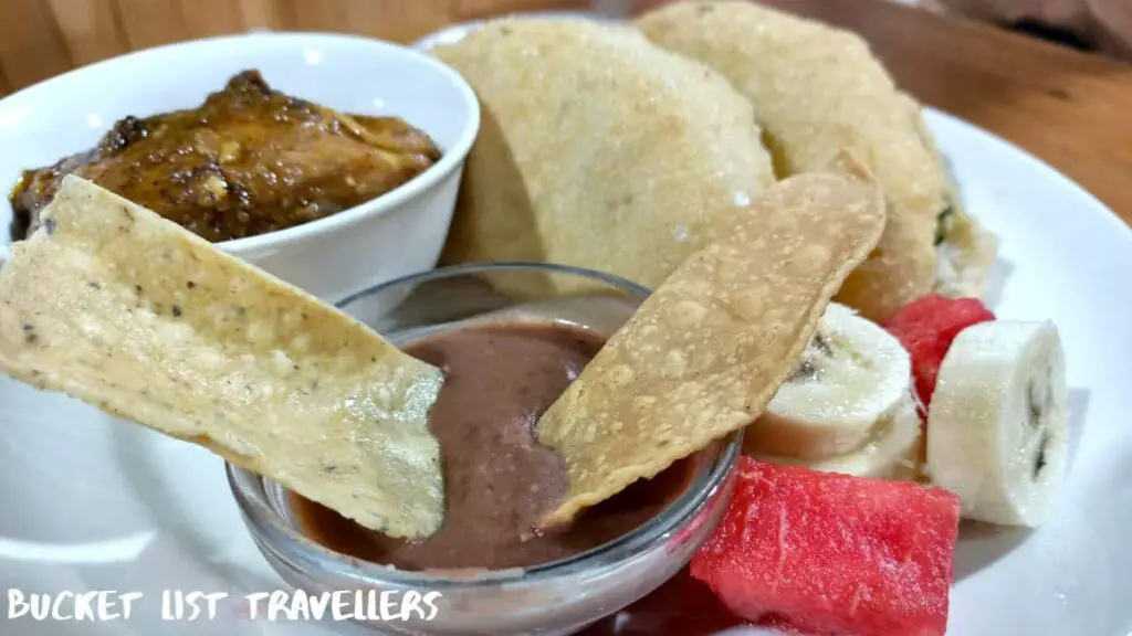 Chaya Jack with Stewed Chicken-Pops San Ignacio Belize