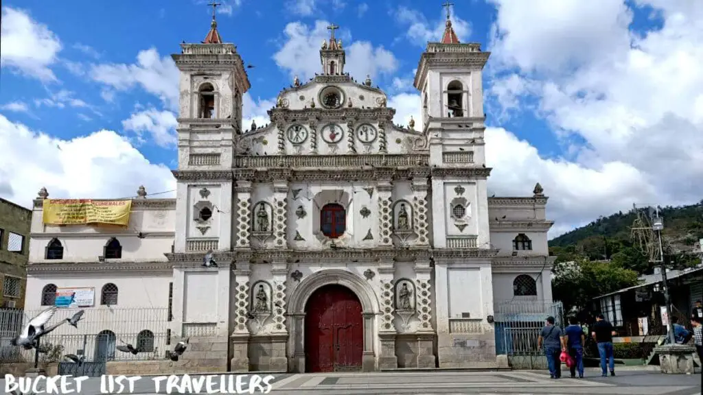 Church of Los Dolores Tegucigalpa Honduras