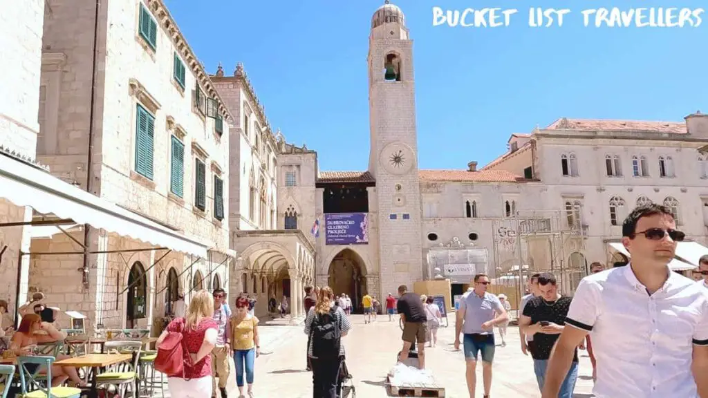 Clocktower Dubrovnik Croatia