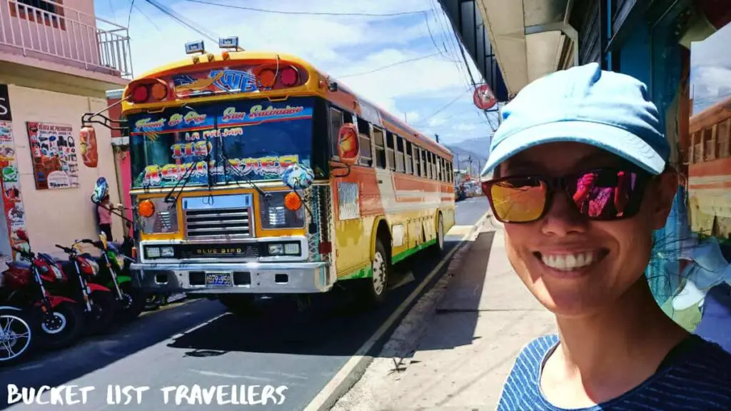 Colourful Local Bus El Salvador