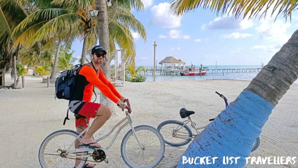 Cycling-Caye Caulker Belize