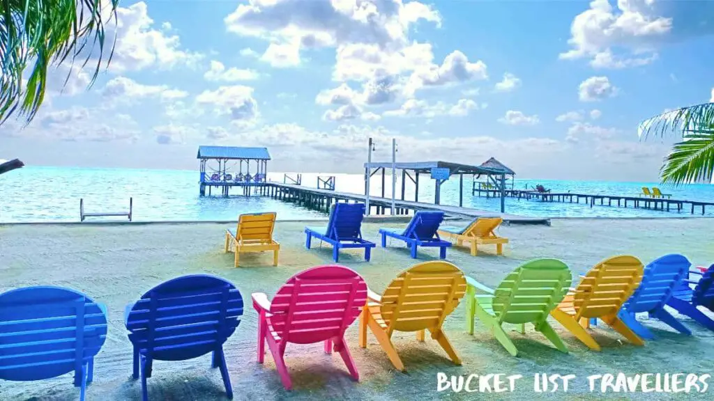 Deckchairs-Caye Caulker Belize