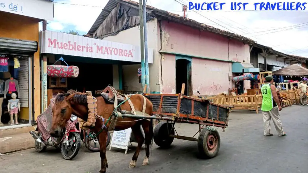 Horse and Cart Leon Nicaragua