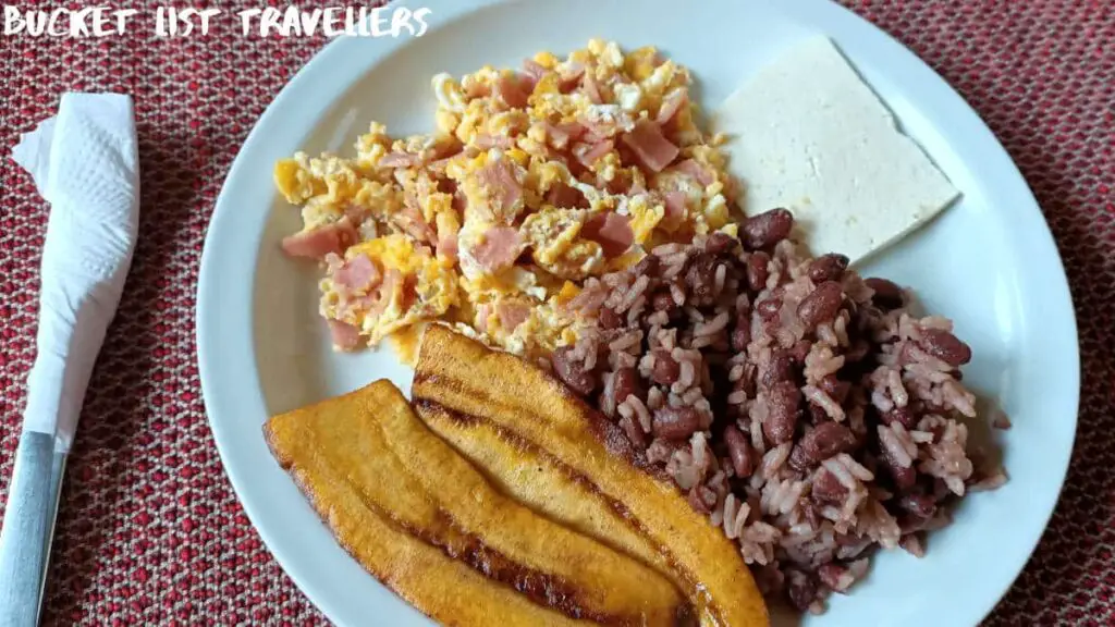 Nicaraguan Breakfast-Casa Vinculos Restaurante Esteli Nicaragua