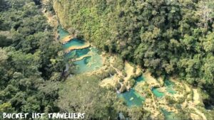 View from the Lookout at Semuc Champey Guatemala