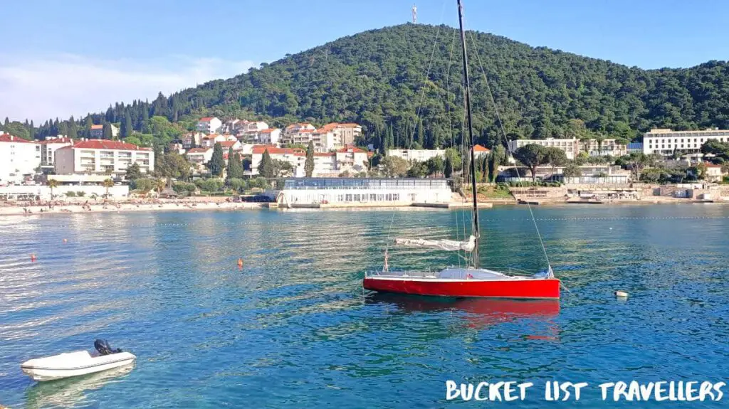 Uvala Lapad Beach Dubrovnik Croatia