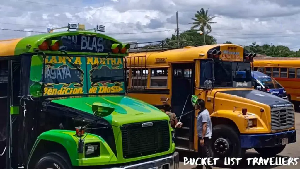 Bus Station Masaya Nicaragua