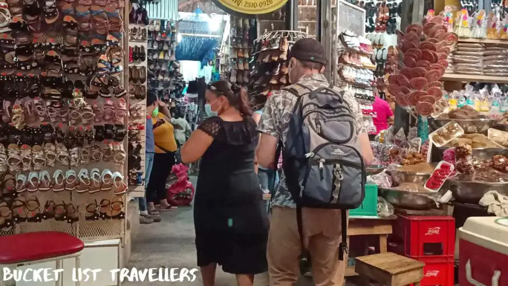 Inside Mercado Municipal Ernesto Fernández Masaya Nicaragua