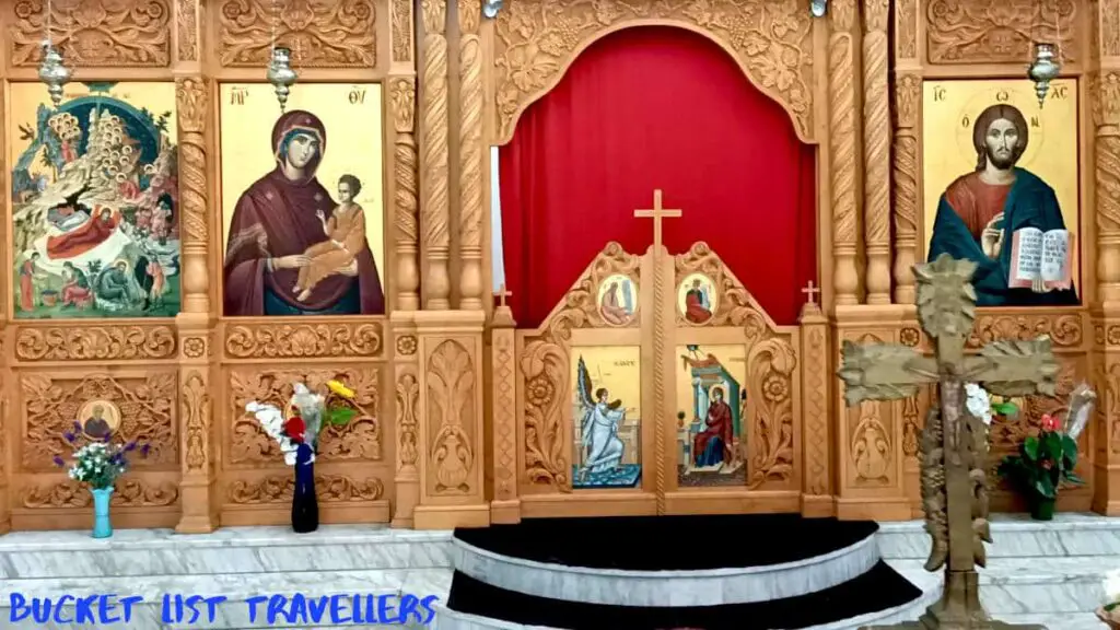 Nativity of Christ Orthodox Church Shkoder Albania - Iconostasis