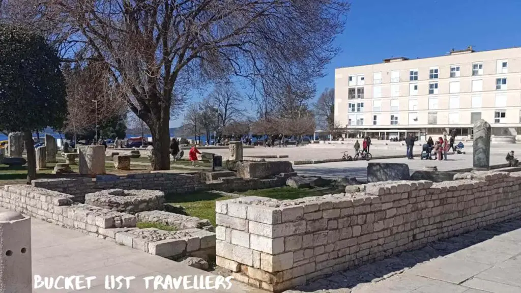 Roman Forum Zadar Croatia