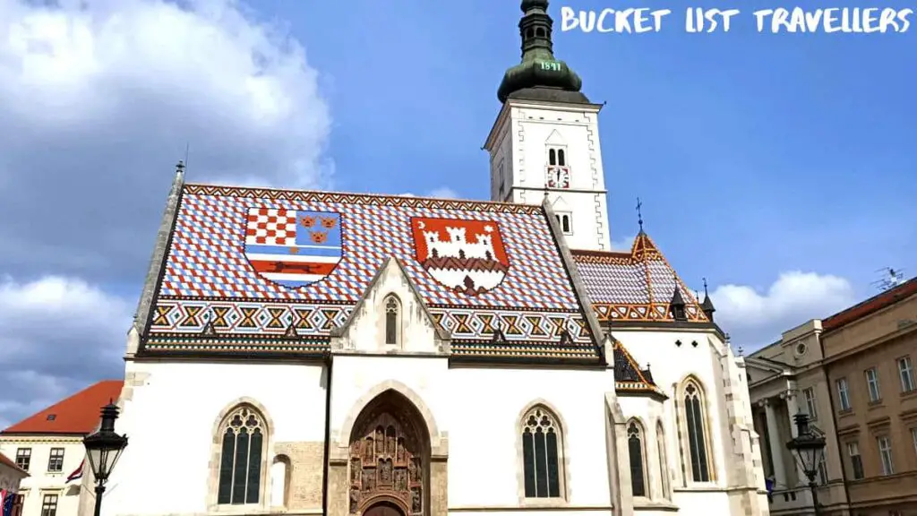 St Mark's Church Zagreb Croatia