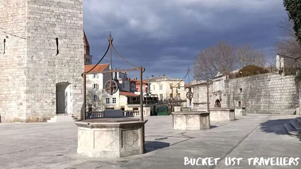 The Five Wells Square Zadar Croatia