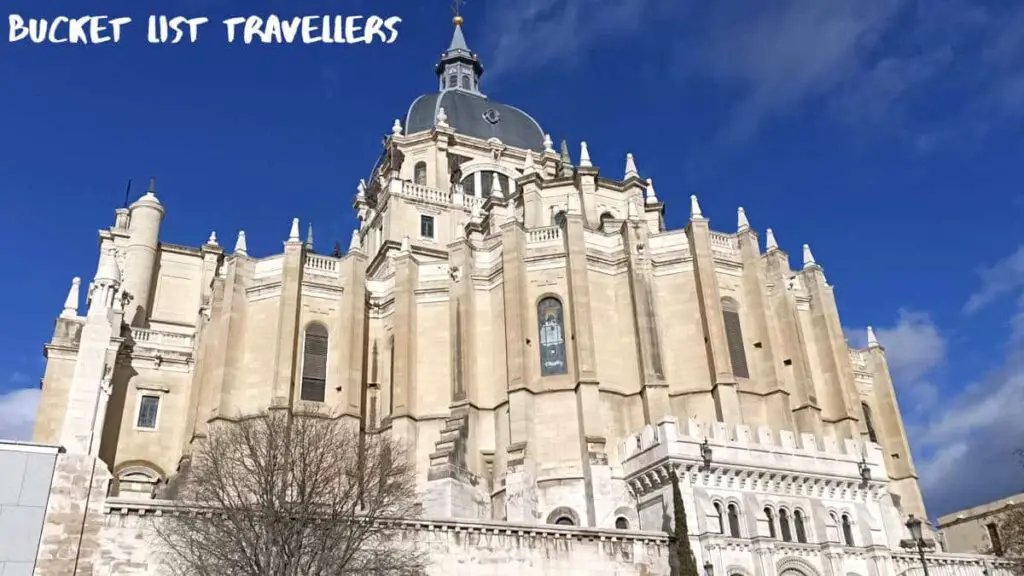 Catedral de la Almudena Madrid Spain - Exterior