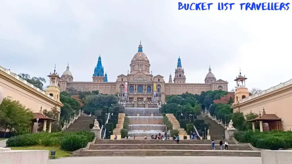 Palau Nacional de Montjuic Barcelona Spain