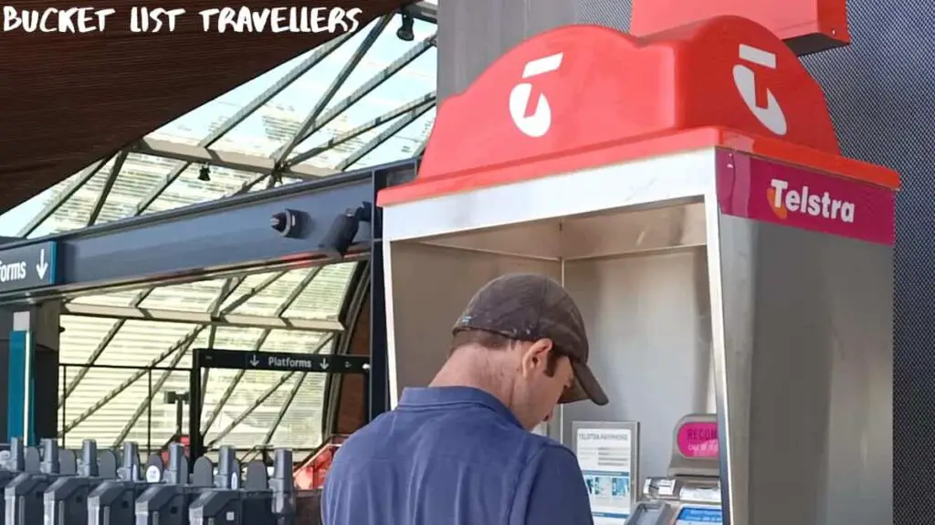 Public Phone Cherrybrook Metro Station Sydney Australia